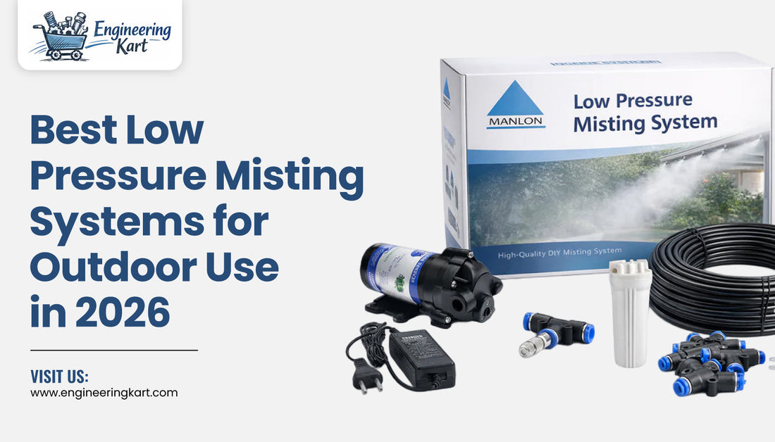 Best Low Pressure Misting Systems for Outdoor Use in 2026