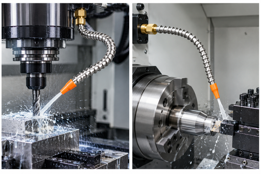 Flexible Metal Coolant Pipes for CNC & Machine Tools