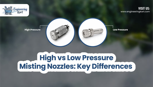 High vs Low Pressure Misting Nozzles: Key Differences